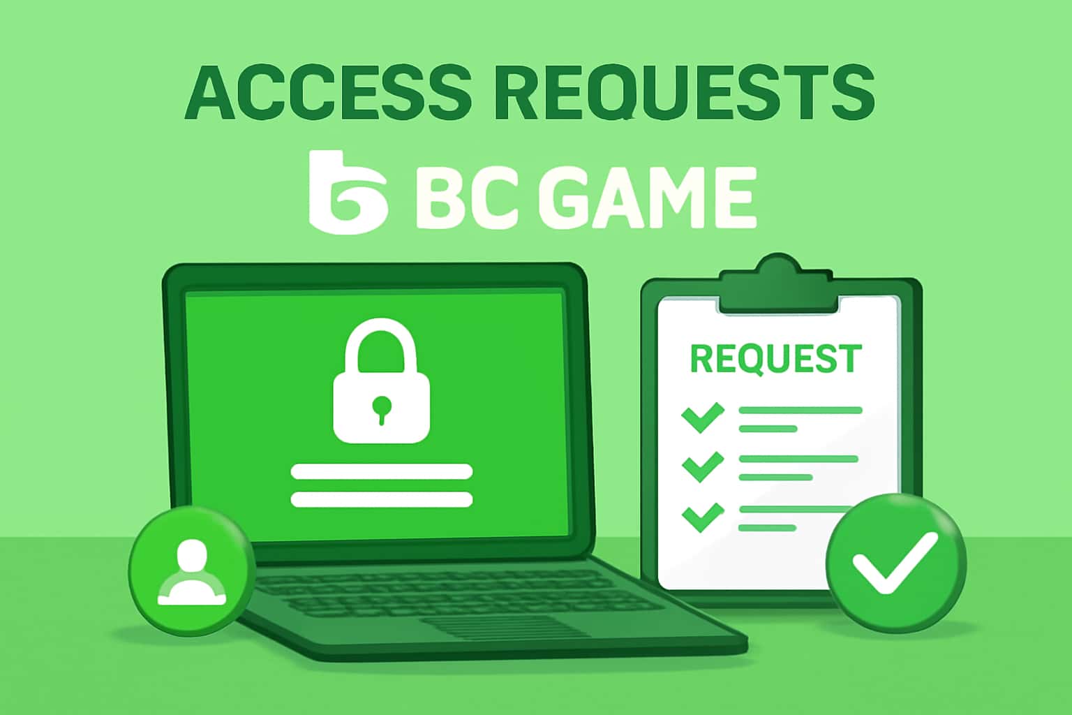 An informative visualization about Access Requests for BC Game.