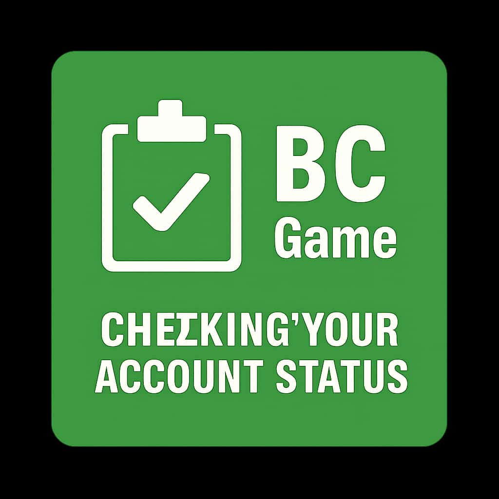 An icon representing the guide for checking BC Game account status.