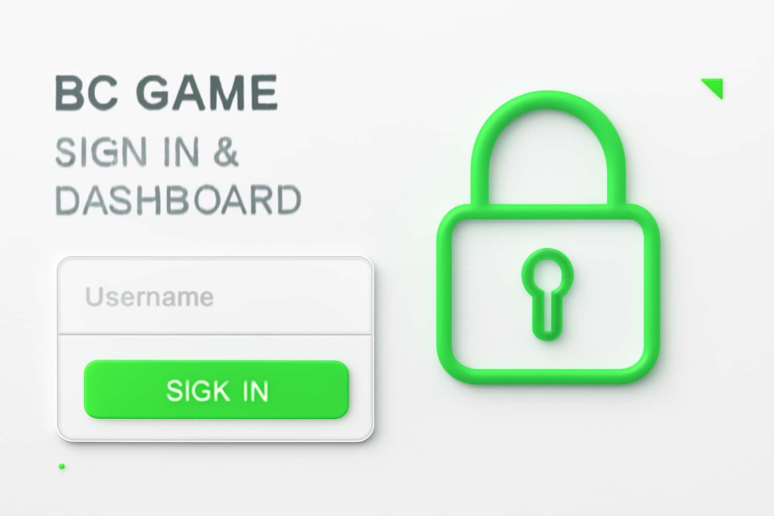 BC Game Sign In & Dashboard Interface