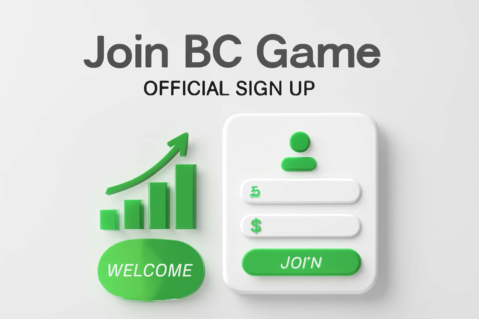 Join BC Game - Official Sign Up Interface